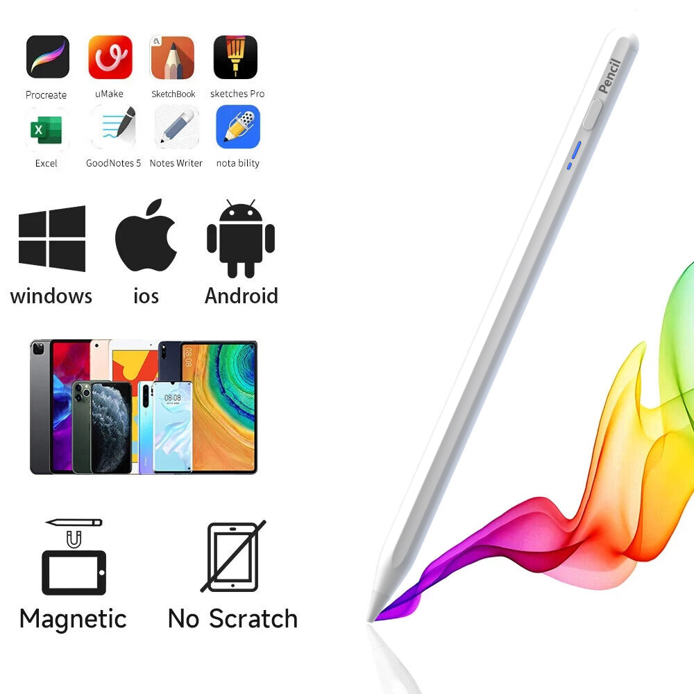 Ipad Pencil Stylus - قلم ستايلس عالمي للشاشات اللمسية، متوافق