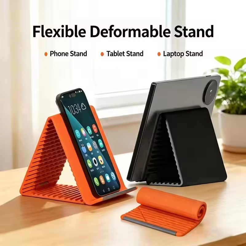 Tablet Stand Adjustable - حامل هاتف محمول من السيليكون قابل