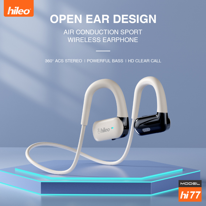 Wired Earphone Lightning - HiLeo Hi77 5.4 مفتوح الأذن شماعات