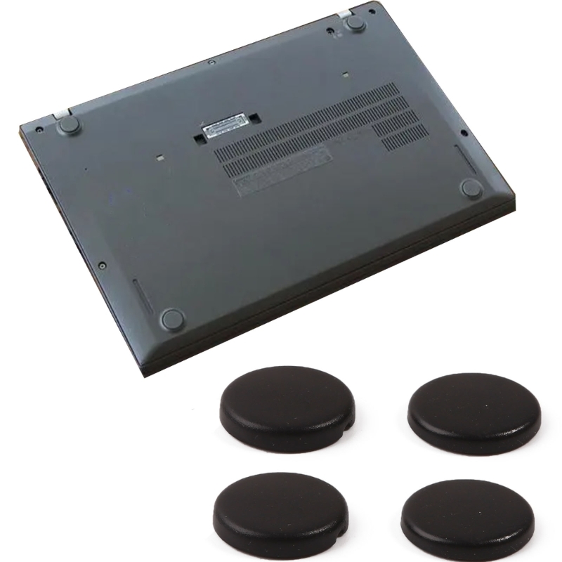 Onn Tablet Accessories - أقدام مطاطية للكمبيوتر المحمول لطراز thinkpad