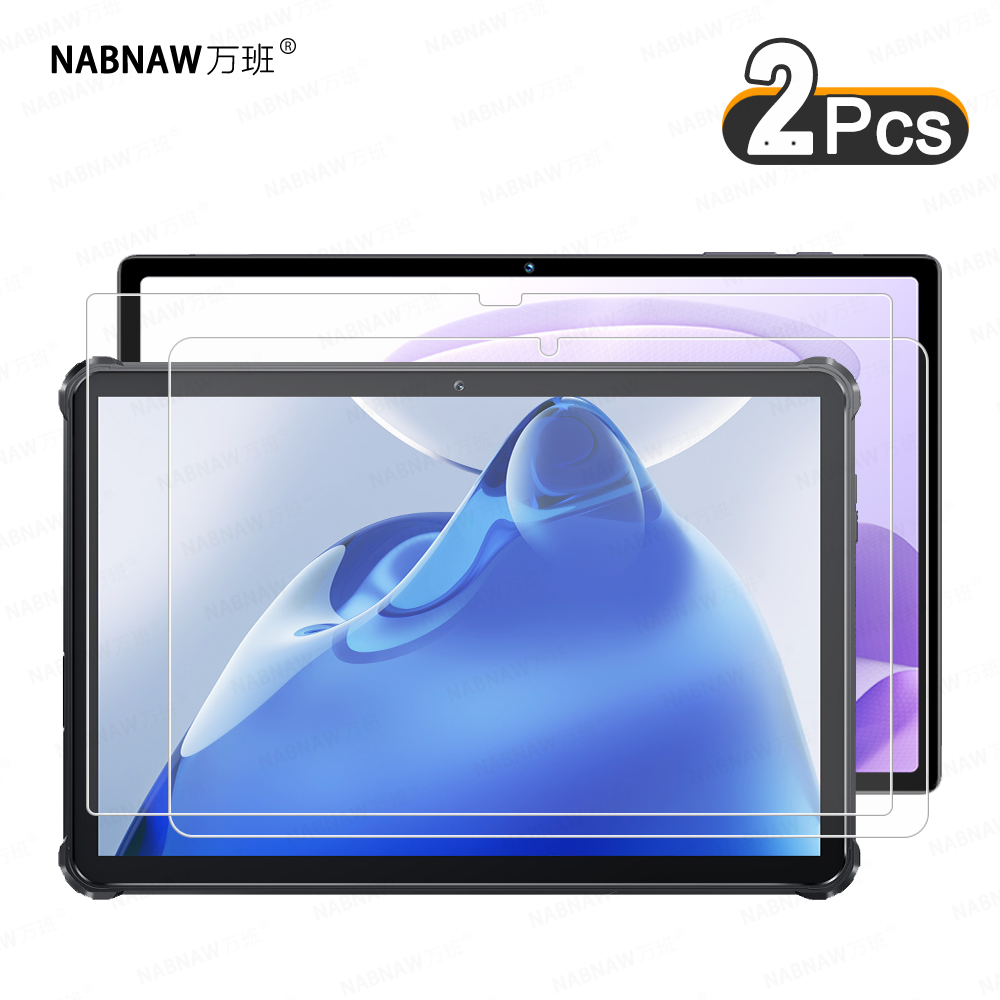 Oukitel Tablet Accessories - 2 قطع مقاومة للخدش HD واقي