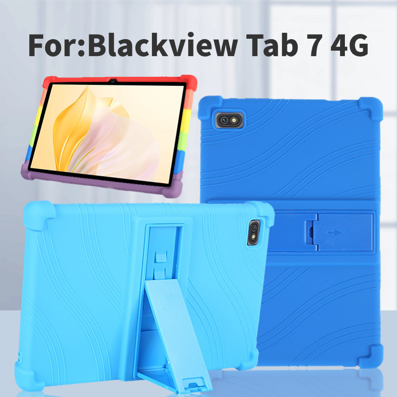 Blackview Tablet Accessories - غطاء حامل من السيليكون لجهاز بلاكفيو