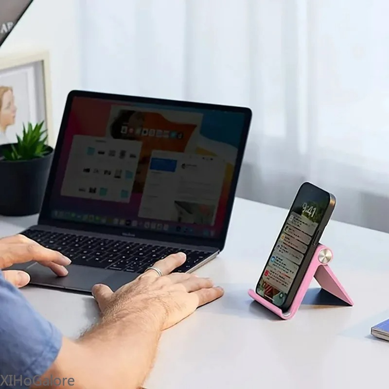 حامل هاتف محمول قابل للطي وقاب - مراجعة Tablet Stand Adjustable وسعره