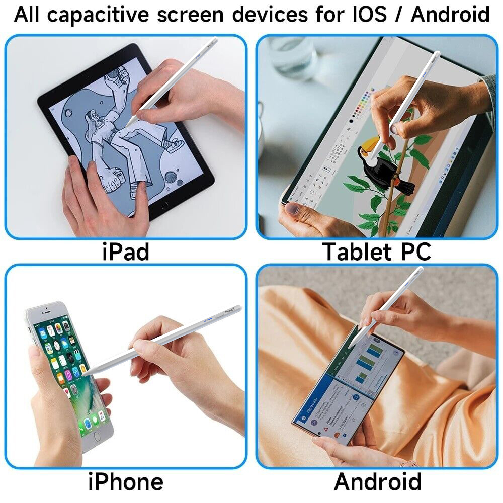 قلم ستايلس عالمي للشاشات اللمس - مراجعة Ipad Pencil Stylus وسعره