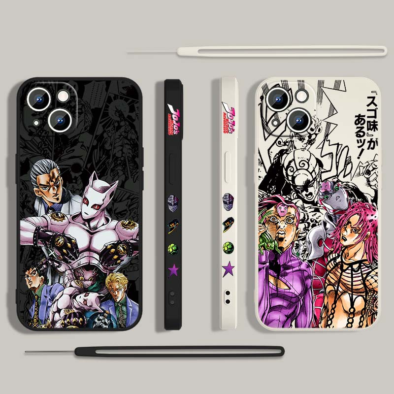 جراب هاتف سائل بتصميم أنمي JOJ - مراجعة Apple Iphone 15 وسعره