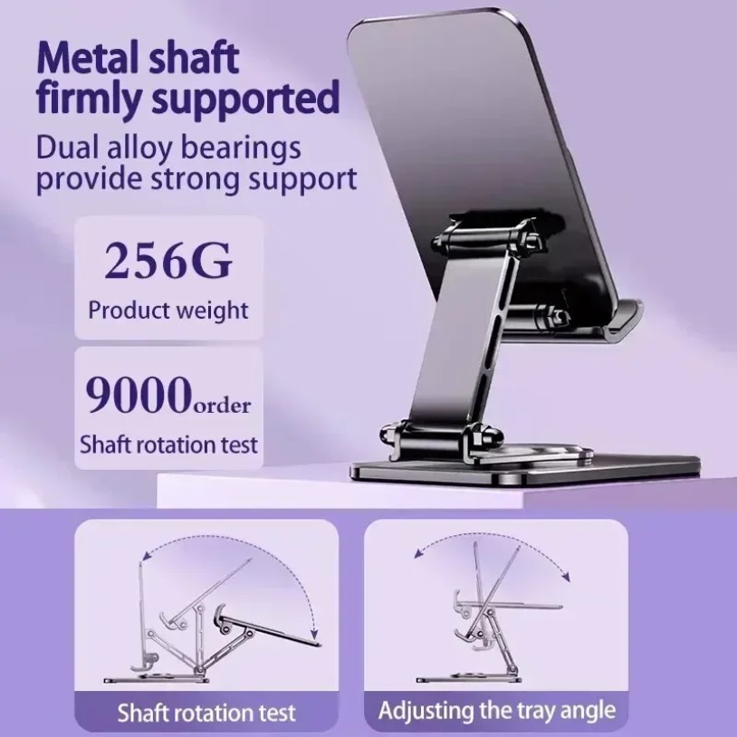 يونيفرسال ميتال 360 °   حامل ه - مراجعة Tablet Stand Adjustable وسعره