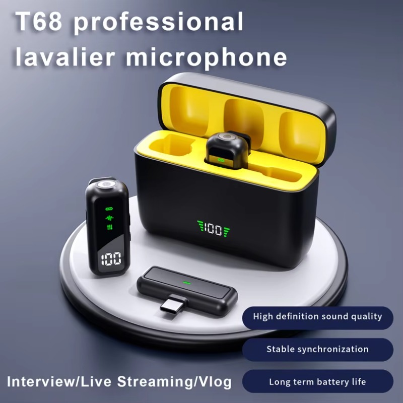ميكروفون لافالير لاسلكي لتسجيل - مراجعة Android Tablet Gaming Accessories وسعره
