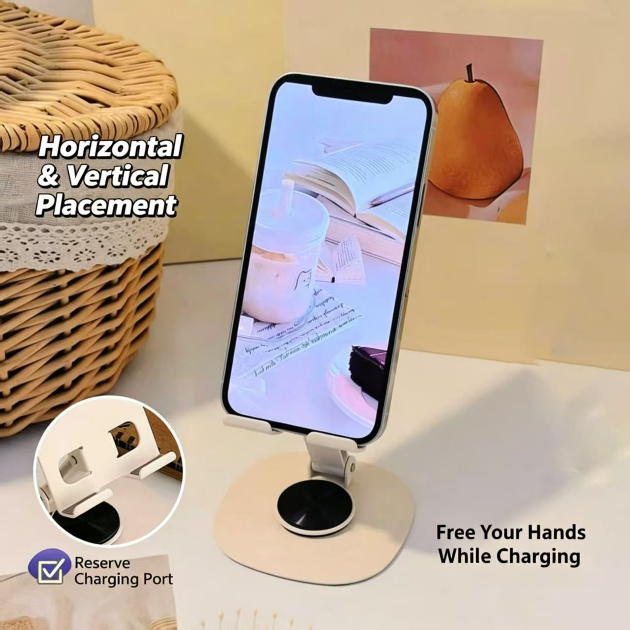 حامل هاتف محمول قابل للتعديل و - مراجعة Tablet Stand Adjustable وسعره