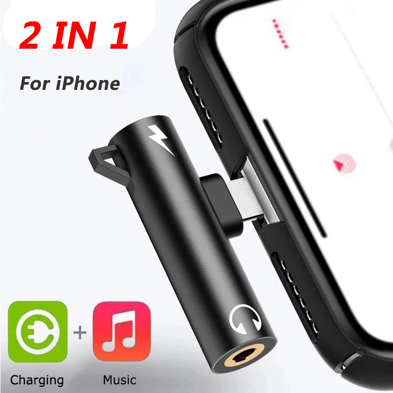 2 In1 محول الفاصل آيفون 14 13  - مراجعة Wired Earphone Lightning وسعره
