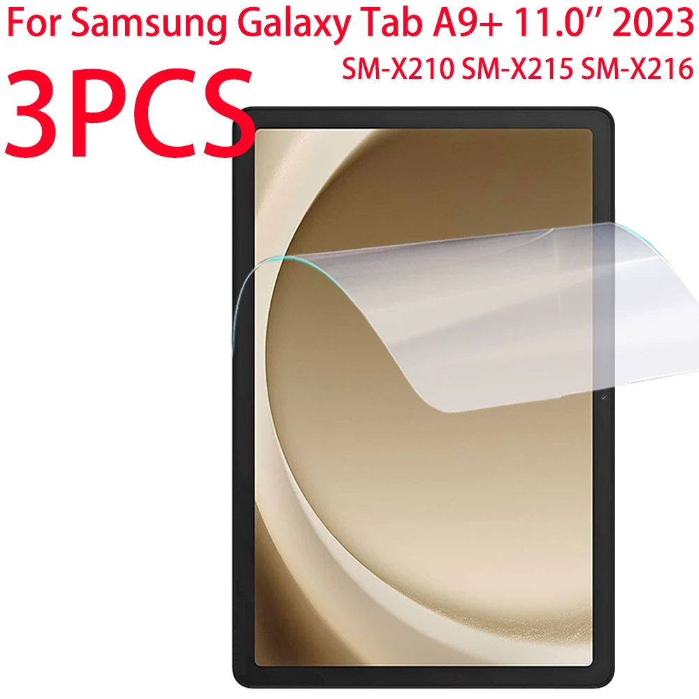 3 قطع من واقي الشاشة الناعم من - مراجعة Galaxy Tablet Accessories وسعره