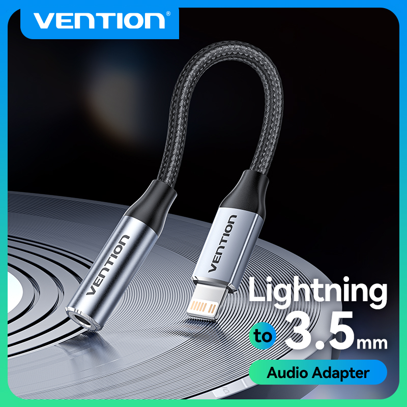 محول سماعات أذن Vention DAC من - مراجعة Wired Earphone Lightning وسعره