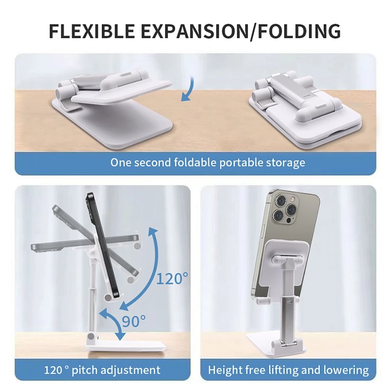 حامل هاتف مكتبي وحامل تابلت مر - مراجعة Tablet Stand Adjustable وسعره