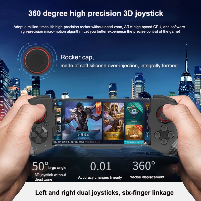 الهاتف الخليوي غمبد عصا التحكم - مراجعة Android Tablet Gaming Accessories وسعره