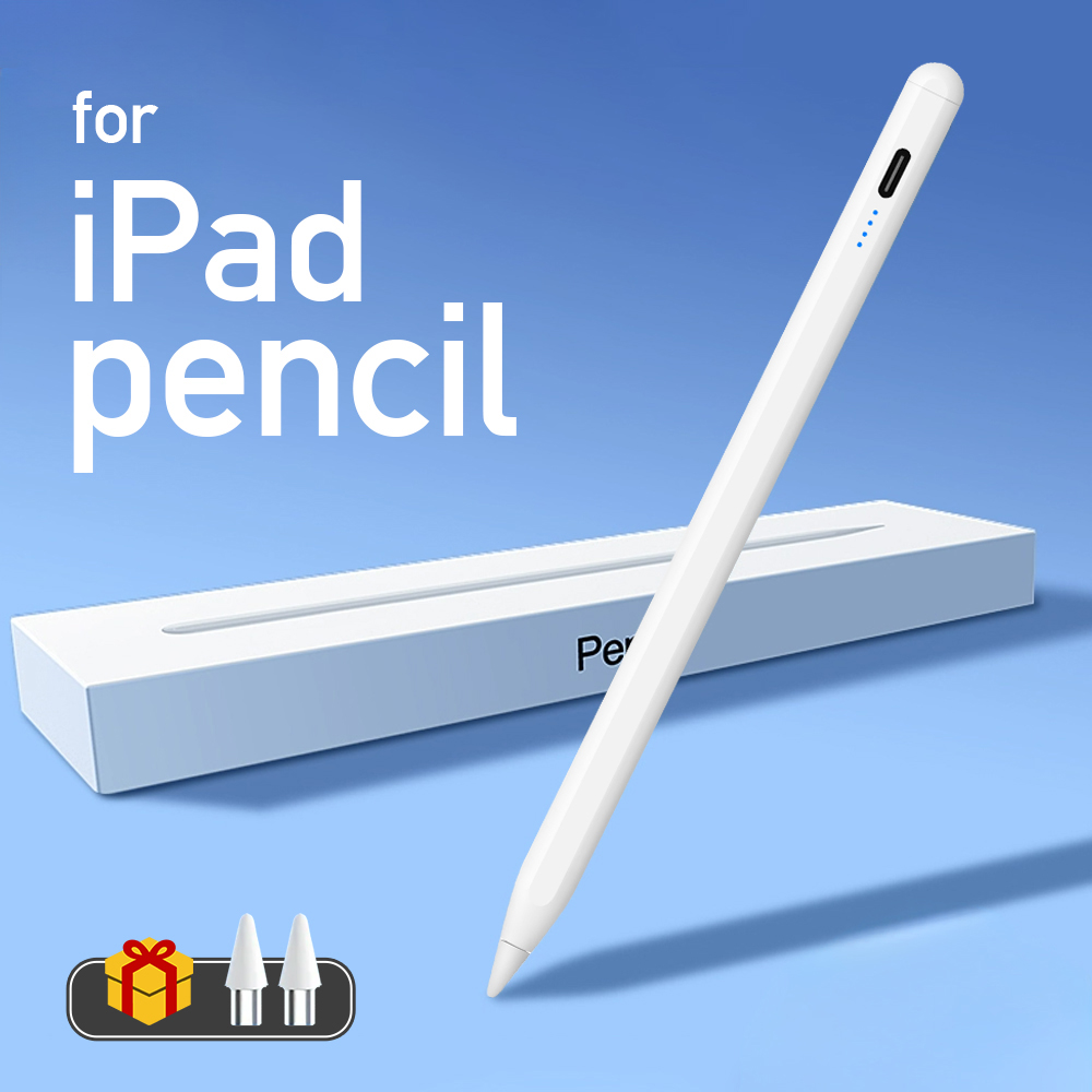 قلم ستايلس لقلم أبل مع مؤشرات  - مراجعة Ipad Pencil Stylus وسعره