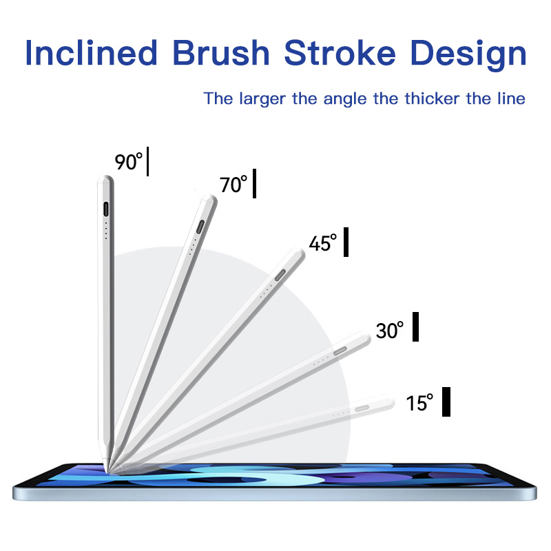 قلم ستايلس لقلم أبل مع مؤشرات  - مراجعة Ipad Pencil Stylus وسعره