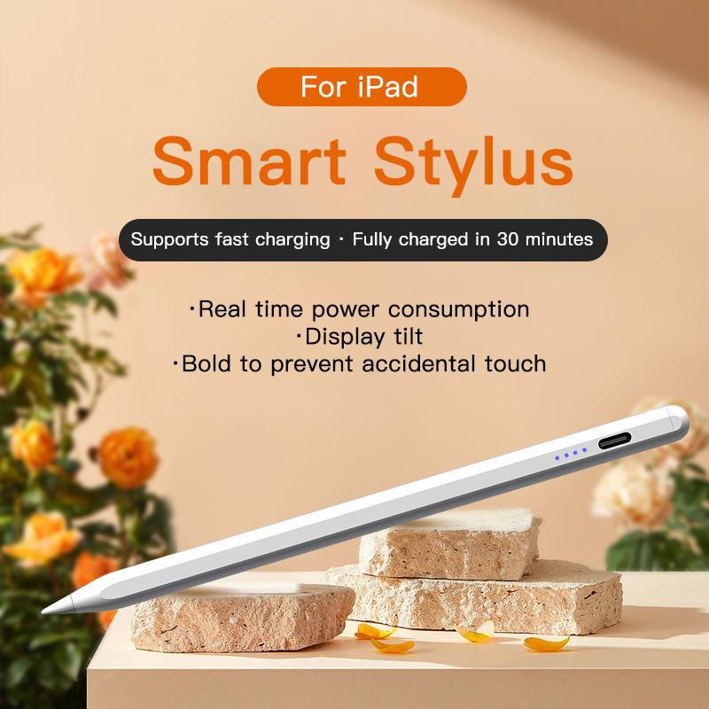 قلم ستايلس لقلم أبل مع مؤشرات  - مراجعة Ipad Pencil Stylus وسعره