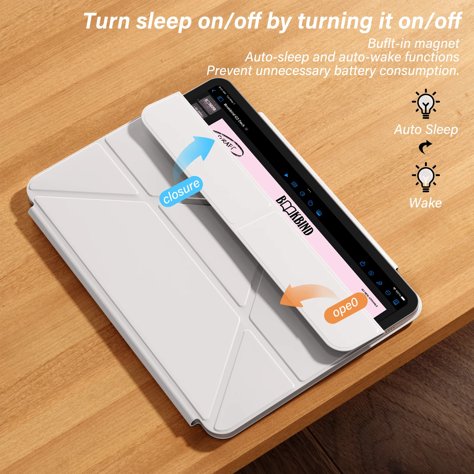 غطاء حماية لآيباد إير 3 وآيباد - مراجعة Ipad Cover Folio وسعره
