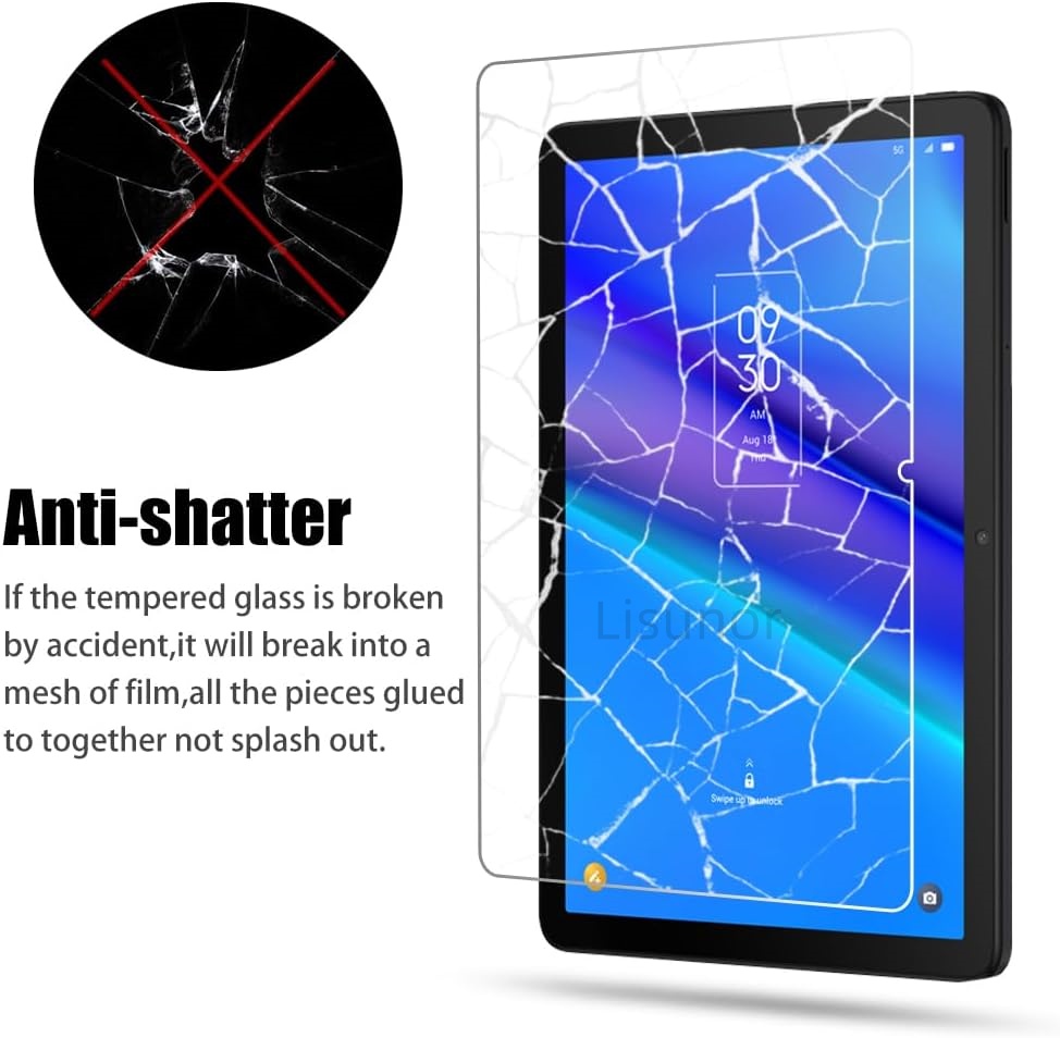 قطعتان من واقي شاشة الجهاز الل - مراجعة Tcl Tablet Accessories وسعره