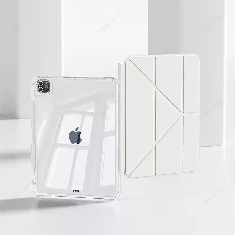 غطاء شفاف نحيف لجهاز آيباد إير - مراجعة Ipad Cover Folio وسعره
