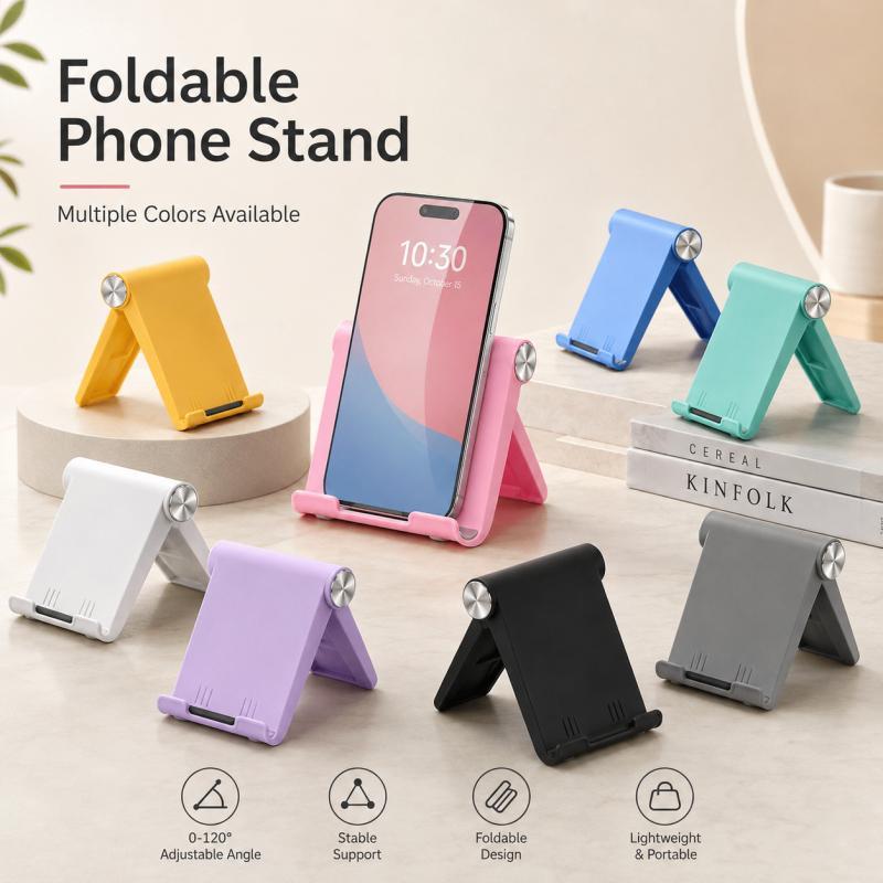 حامل هاتف قابل للطي (قطعتان)،  - مراجعة Tablet Stand Adjustable وسعره