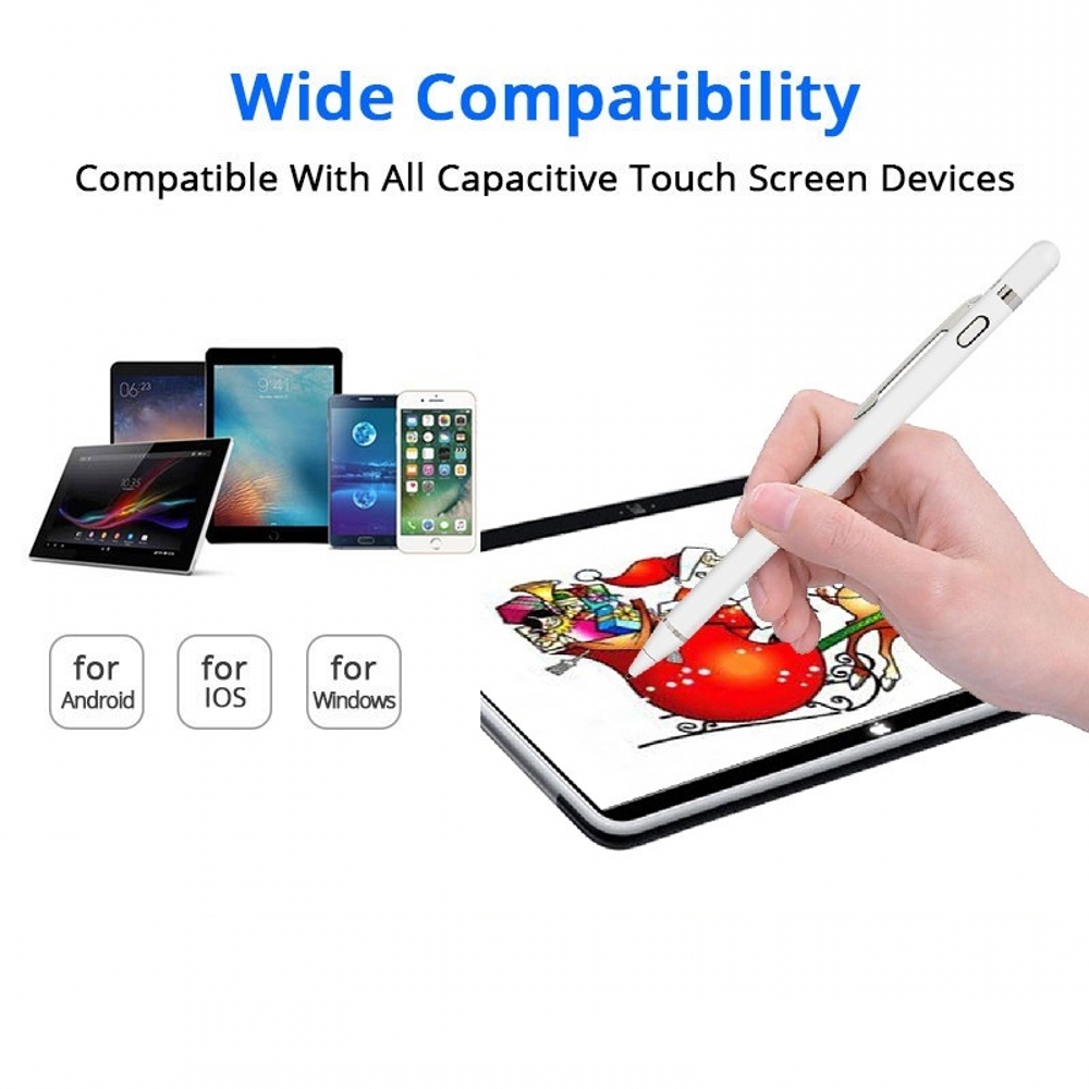 قلم لمس ذكي سعوي عالمي للشاشات - مراجعة Ipad Pencil Stylus وسعره
