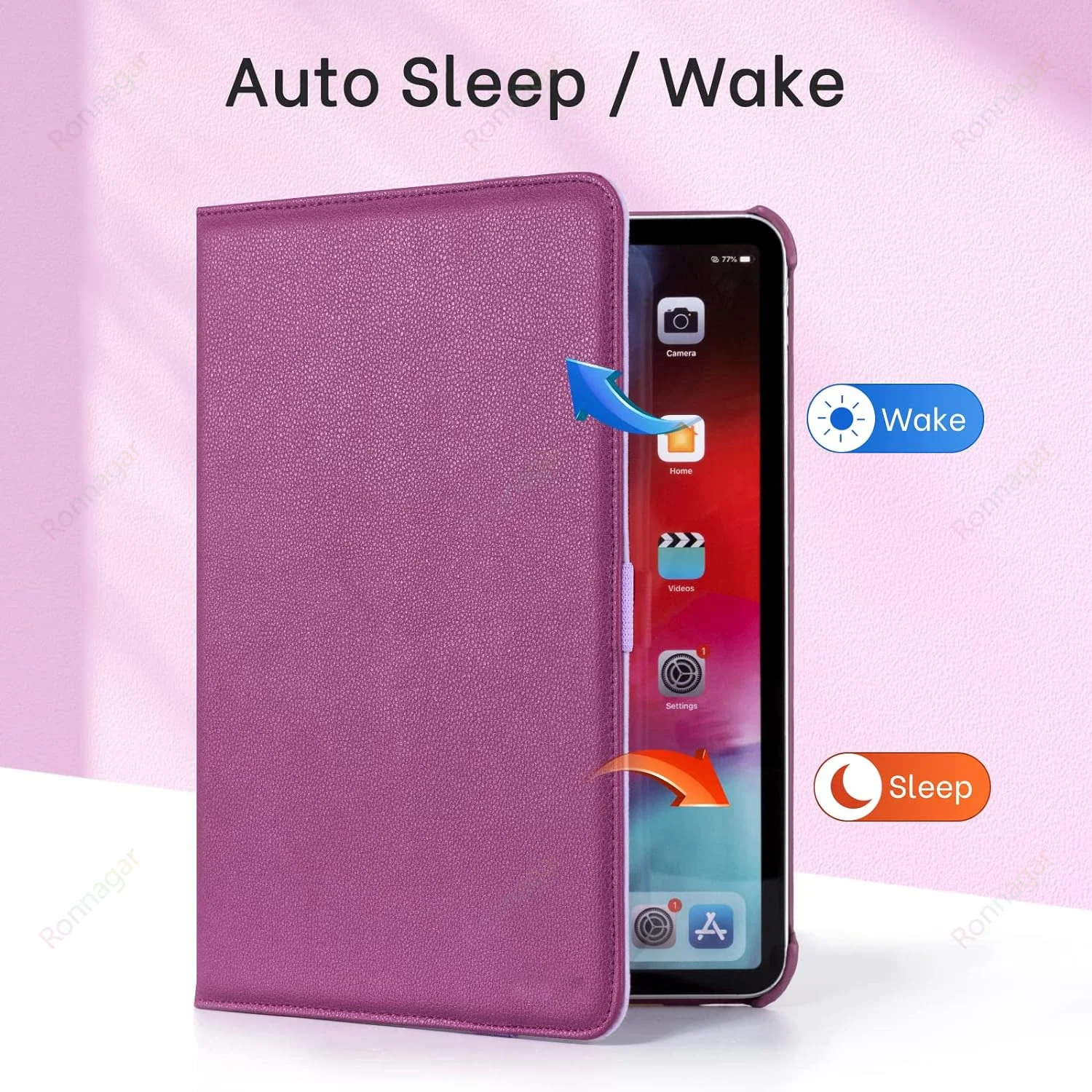 حافظة دوارة 360 درجة لأجهزة آي - مراجعة Ipad Cover Folio وسعره