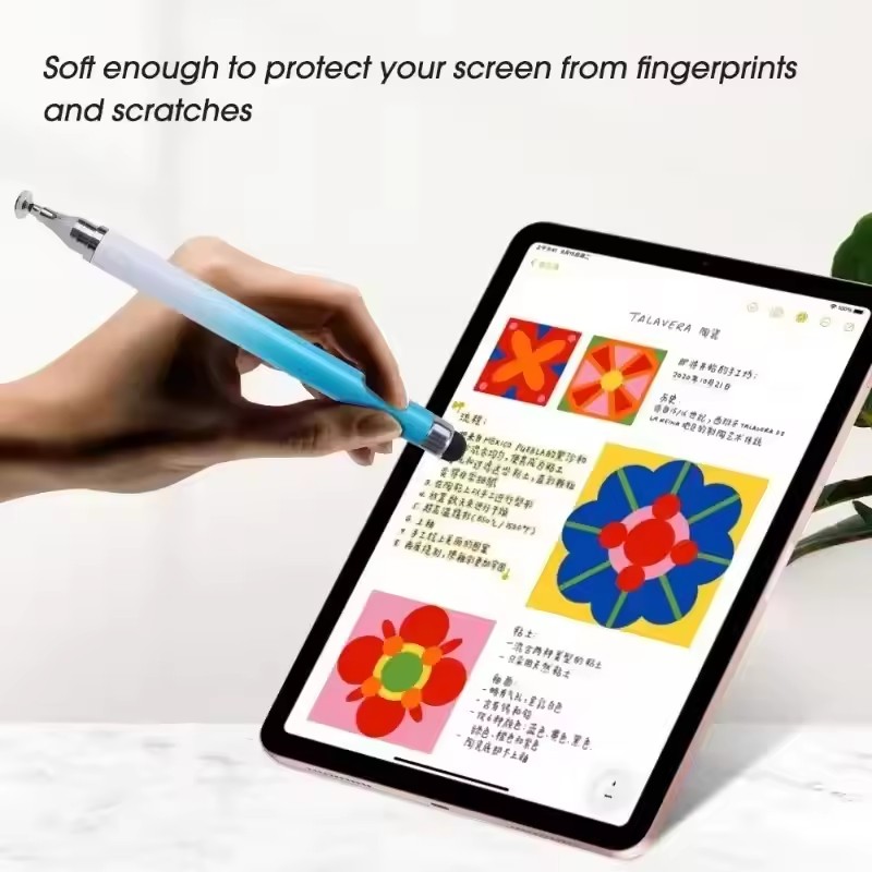قلم ستايلس عالمي 2 في 1 للأجهز - مراجعة Ipad Pencil Stylus وسعره